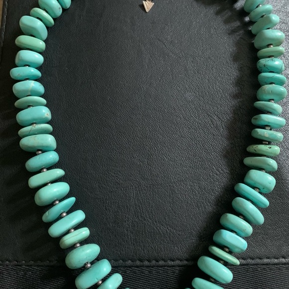 Silpada Retired Turquoise Howlite Necklace - Picture 2 of 6